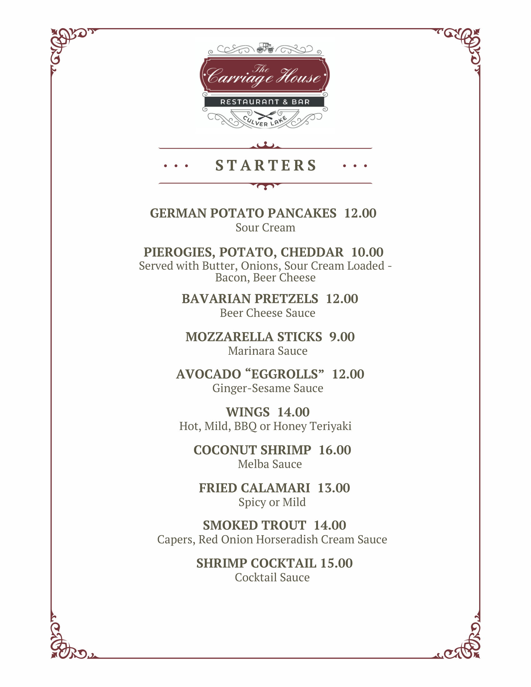 CARRIAGE HOUSE MENU 10222024 1